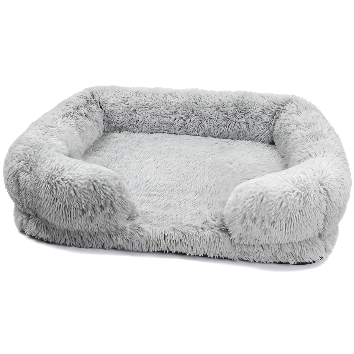 CloudCouch Hundebett im Sofa-Stil in Hellgrau