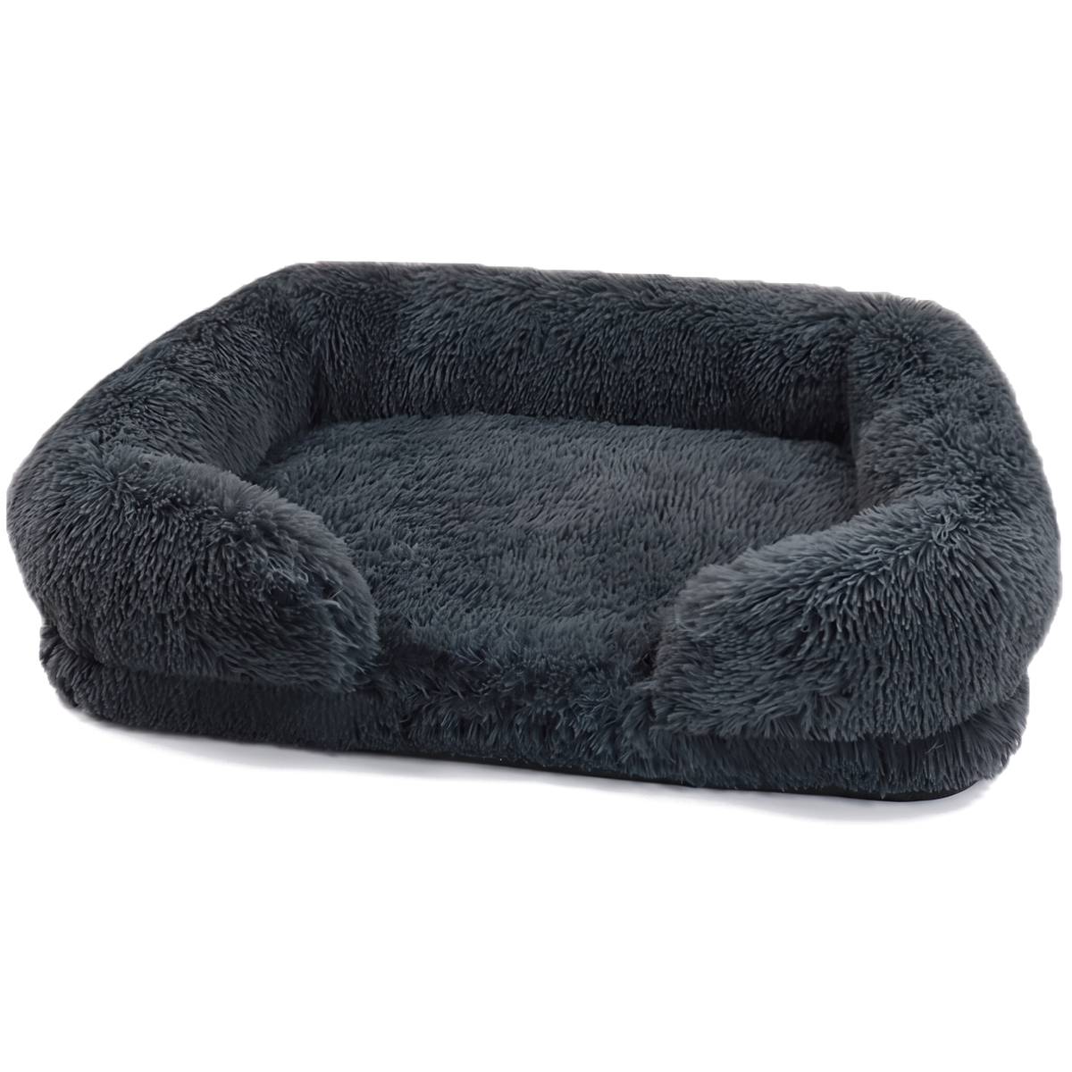 CloudCouch Hundebett im Sofa-Stil in Dunkelgrau