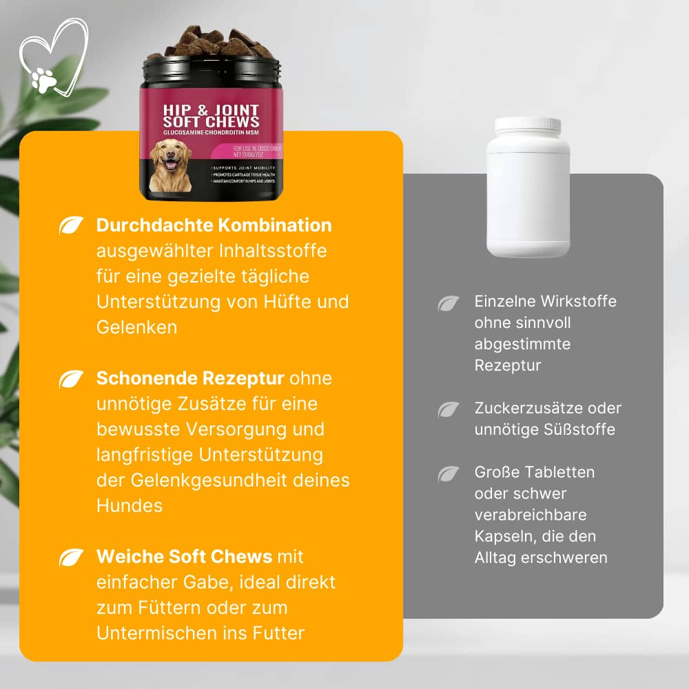 Hüfte & Gelenke Soft Chews für Hunde