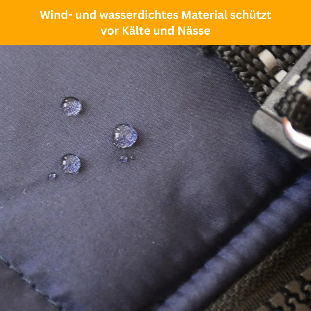 Wasserdichter Fleece Wintermantel