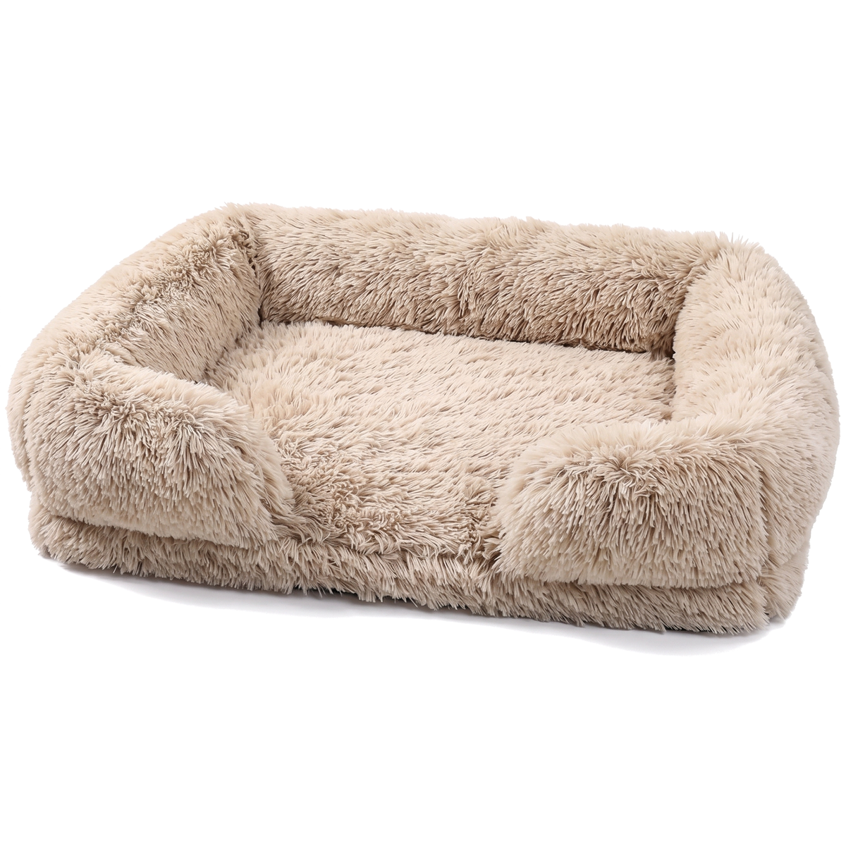 CloudCouch Hundebett im Sofa-Stil in Hellbraun