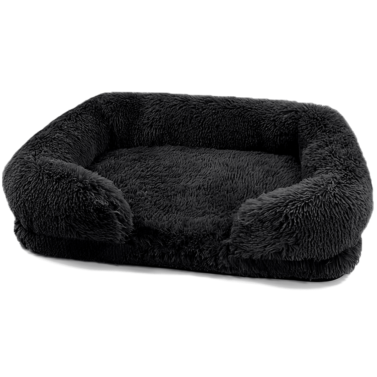 CloudCouch Hundebett im Sofa-Stil in Schwarz
