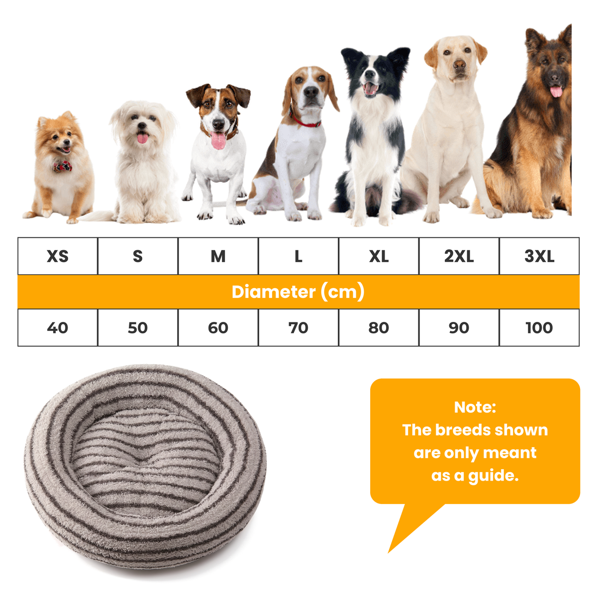 [en] CozyRing – Size chart XS to 3XL