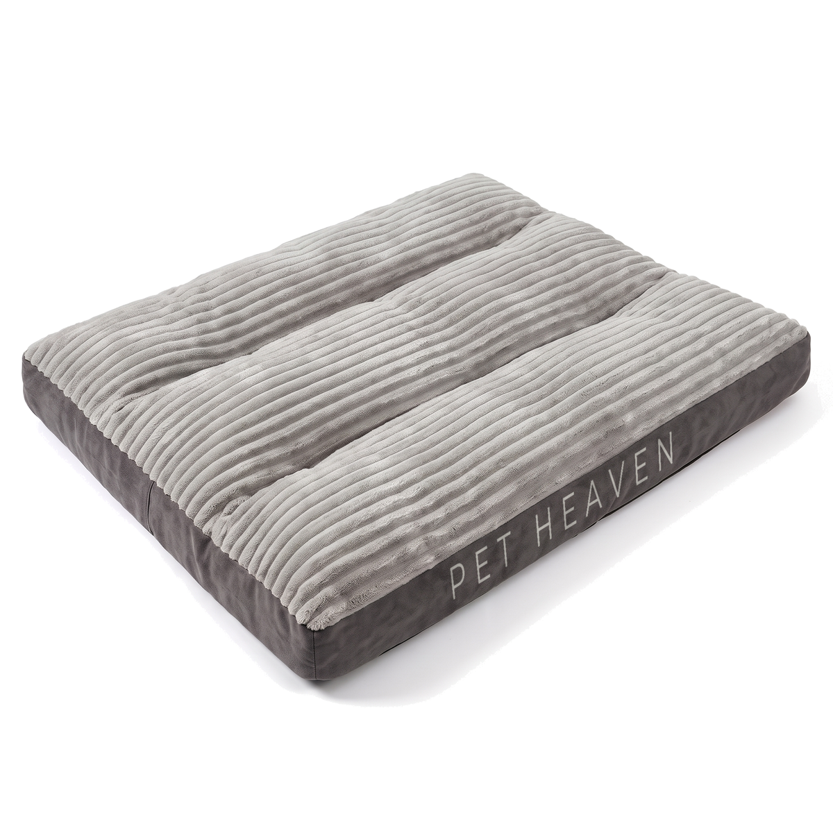 DreamPad – Cosy Corduroy Dog Mattress in grey