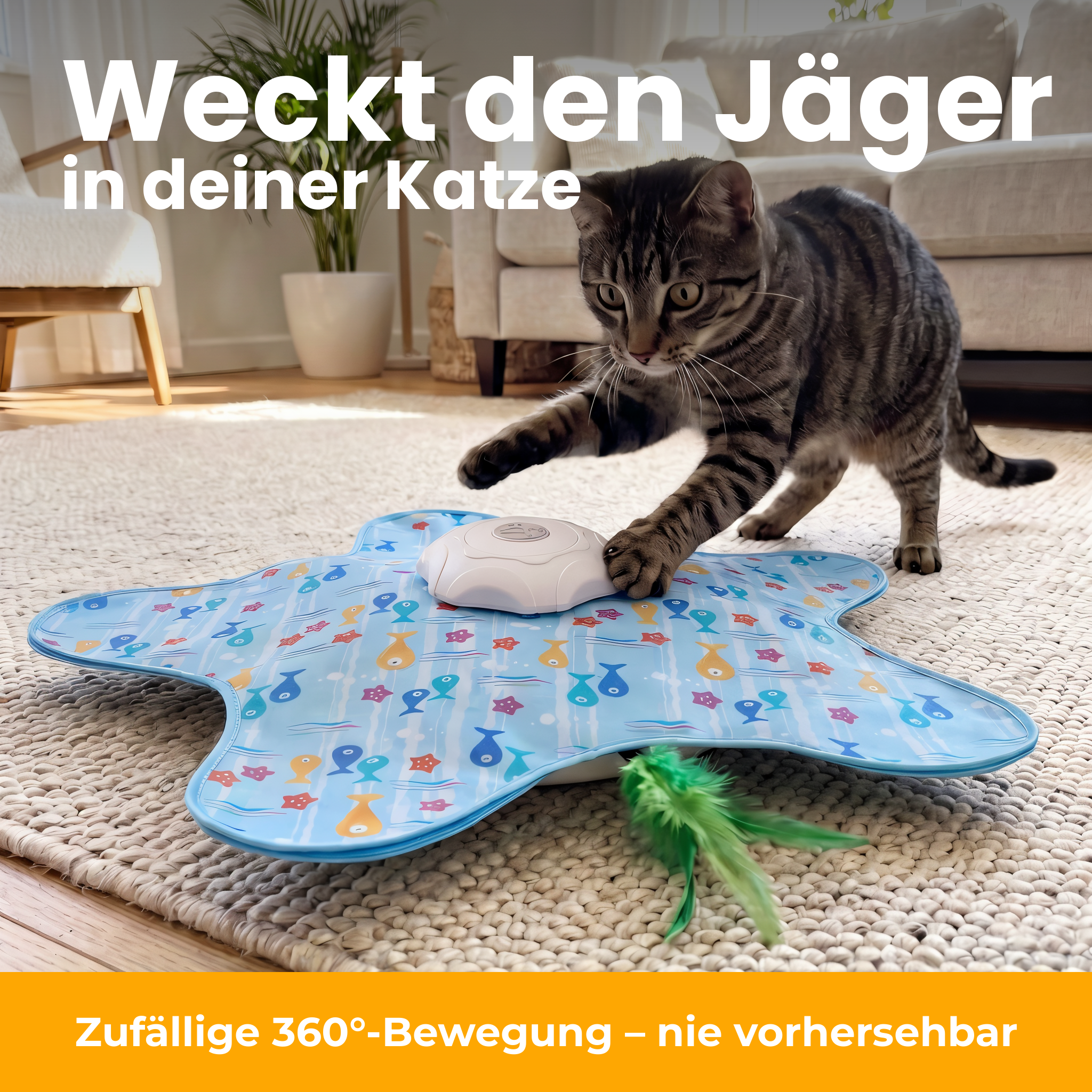 [de] Weckt den Jäger in deiner Katze